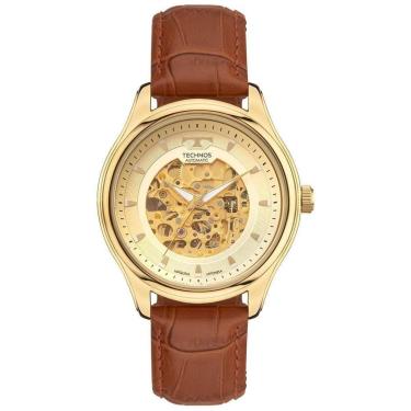 Imagem de Relógio Technos Masculino Automatico Dourado - 8N24AQ/0X-Masculino
