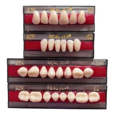 Imagem de Dentes Resina Provisório - Boca Completa A25 - 32m - Prótese - Congrat