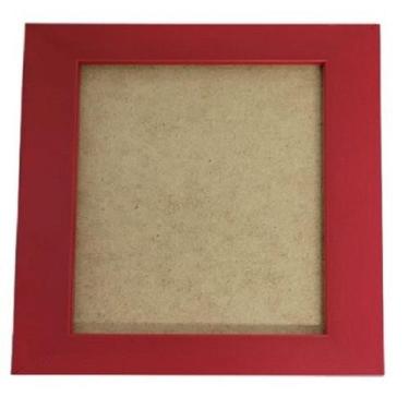 Imagem de Quadro 20x20 com vidro incolor para uso em parede - PD molduras, Verme