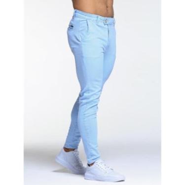 Imagem de Calça Alfaiataria Italiana Jeans Skinny Masculina Codi Jeans-Masculino