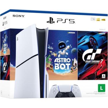 Imagem de Console PlayStation 5 Edição Digital 825GB –ASTRO BOT e Gran Turismo 7