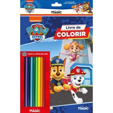 Imagem de Livro - Patrulha Canina - Livro de colorir