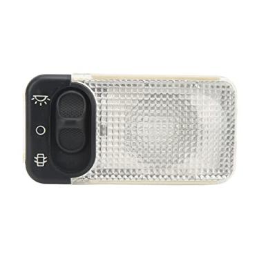 Imagem de Tbest Interruptor de luz de leitura interno, luz de teto, luz de leitura de teto interior do carro 6362P3 luz de cúpula de carro super brilhante para painel de luz de teto LED substituição para