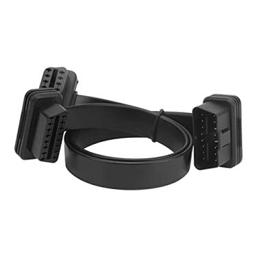 Imagem de Cabo de diagnóstico, divisor de cabo de extensão OBD de 1 a 2 pinos conector de 16 pinos, ferramenta profissional de diagnóstico de carro