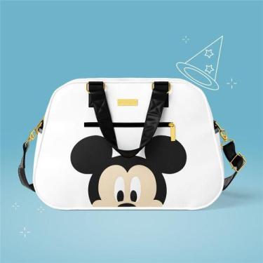 Imagem de Bolsa Maternidade Mickey Mouse Branco Disney Grão De Gente