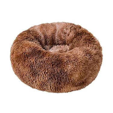 Imagem de Camas de cachorro cama de cachorro calmante donut fofo cama de gato donut redonda donut cama para animais de estimação para gatos e cães pequenos aconchegante macio interior gato cama almofada para animais de estimação, 11, XXL