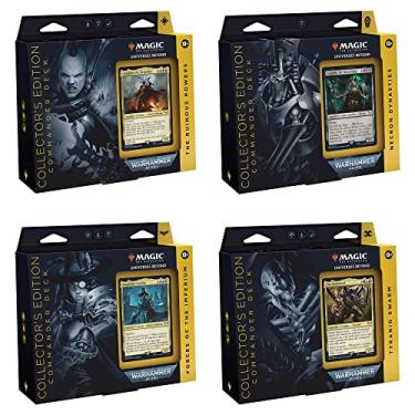 Imagem de Magic: The Gathering Universes Beyond Warhammer 40,000 Collector’s Edition Commander Deck Bundle – Includes all 4 Decks