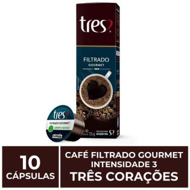 Imagem de 10 Cápsulas Três Corações, Café Filtrado Gourmet
