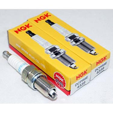 Imagem de NGK Vela de ignição 4339 DCPR8E (pacote com 2)