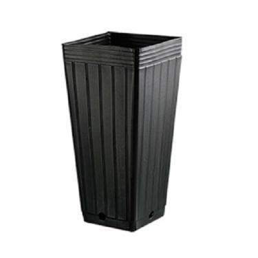 Imagem de Kit com 20 Embalagem para Mudas Vasos 7 Litros Citrus Preto Pote Plastico Plantas