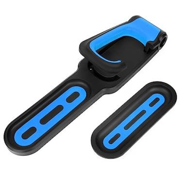 Imagem de Daconovo Suporte para montagem em parede para bicicleta ajustável vertical suporte para armazenamento de bicicletas gancho para galpão de garagem em casa