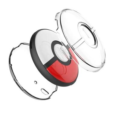Imagem de Estojo protetor transparente para Pokemon GO Plus Game Host  Pokeball Shell  Puxar Bola Jogo Console