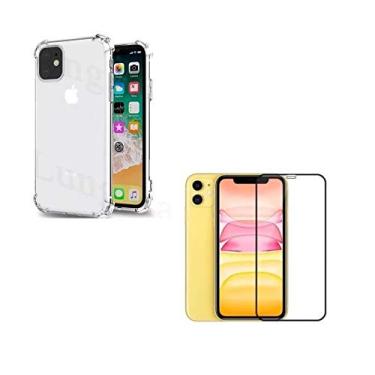 Imagem de Capa Capinha Clear Case Space X Rígida Anti Amarelamento Resistente Para iPhone (iPhone 11)