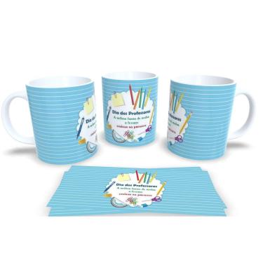 Imagem de Canecas de Porcelana Personalizadas dia dos Professores