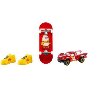 Imagem de Skate de Dedo Mattel Tony Hawk Hot Wheels - com Acessórios