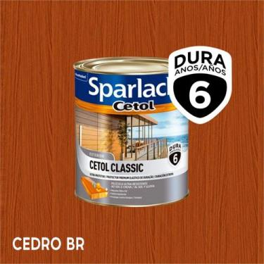 Imagem de Verniz Sparlack Cetol Classic Brilhante 900 Ml - Cores, Cedro