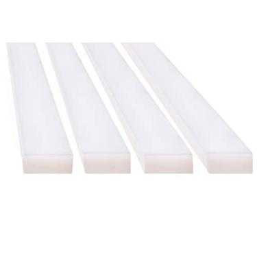 Imagem de Hatsbi Trenó de corte cruzado UHMW para serra de mesa, trenó de esquadria 3/4" x 3/8" x 17" para luminárias de gabarito ou slots de esquadria (tamanho 3/4" x 3/8") 4 x barras UHMW