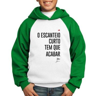 Imagem de Moletom Infantil O escanteio curto tem que acabar - Foca na Moda, Bran