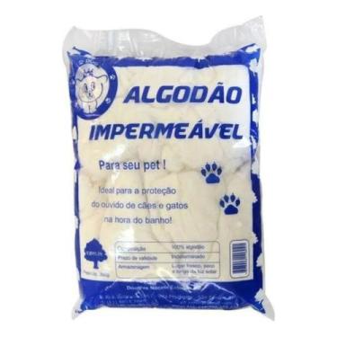 Imagem de Algodão Hidrófobo Impermeável Pet 200g Cotlín Ouvidos Cães e Gatos