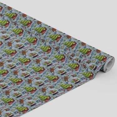 Imagem de Tecido Oxford Estampado Globo de Neve Cupcake Natal - 1,40m - Fabrika 