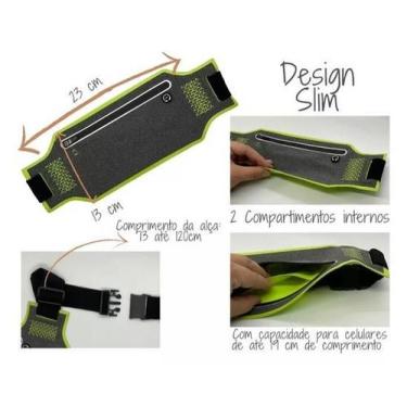 Imagem de Pochete Esportiva Fitness Caminhada Corrida Academia Bike Bicicleta - 