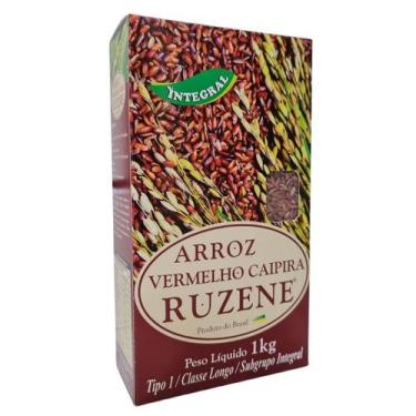 Imagem de Arroz Vermelho Caipira Integral Longo Ruzene 1kg