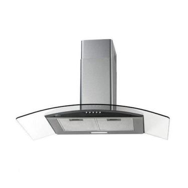 Imagem de Coifa de Parede 90cm Vidro Fit 127V Fischer Inox, 110V