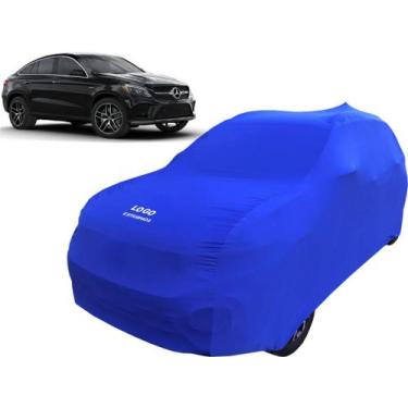 Imagem de Capa Automotiva Mercedes Gle 400 Tecido Helanca Cor Preta - Mz, Azul