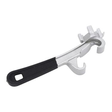 Imagem de Abridor de Tampa de Lata de Tinta Metálica, Ranhura de Alça Antiderrapante Ferramenta Abridor de Balde de 5 Galões, Chave de Tambor de Alumínio, Abre Tambores de 10 15 20 30 55