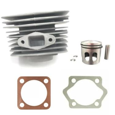 Imagem de CDHPOWER 2 tempos 66cc/80cc/PK80 corpo do cilindro 40 mm e kit de pistão com janela combo bicicleta motorizada a gás