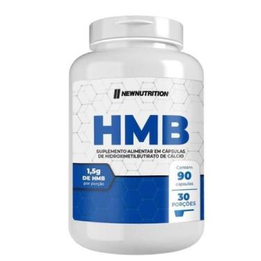 Imagem de Suplemento Em Cápsulas Hmb 1500mg Newnutrition 90 Cápsulas (hidroximet
