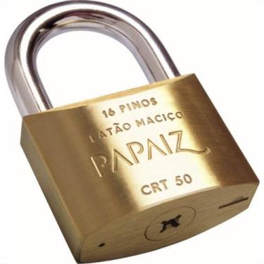 Imagem de Cadeado Papaiz Tetra 50Mm 101500Cx