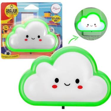Imagem de Mini Abajur De Tomada Nuvem Infantil Luz De Led - Art House - Zein
