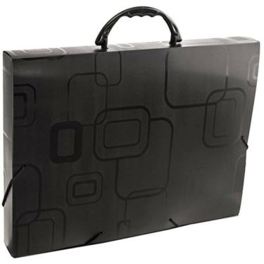 Imagem de Maleta Plástica c/alça Dellofine Oficio Preta - Dello