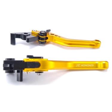 Imagem de Manete Esportivo Reforçado Kawasaki Z1000 Gravado A Laser - NoBrand, D