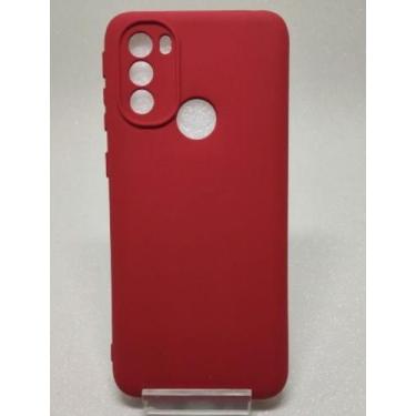 Imagem de Case Capa Capinha Motorola Moto G31 G41 G71 Silicone Aveludada Proteçã