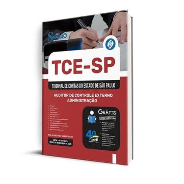 Imagem de Apostila TCE-SP  - Auditor de Controle Externo - Administração - Edito