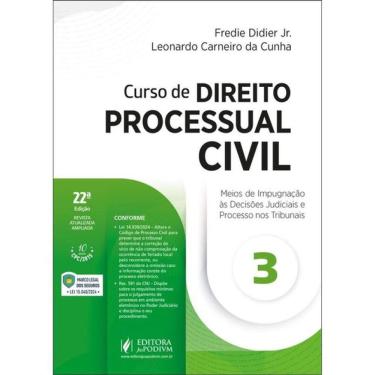 Imagem de Curso De Direito Processual Civil - 2025 - Vol. 3