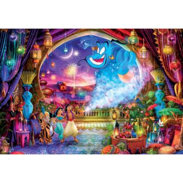 Imagem de Quebra-cabeça ceaco Silver Select Disney Aladdin 2000 Pieces