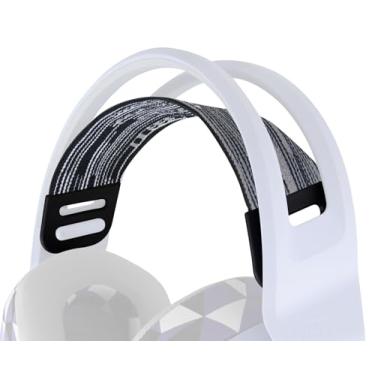 Imagem de SOULWIT Substituição de Faixa de Cabeça em Tecido Flexível para Logitech G733/G535/G335 Headset de Jogos, Faixa de Cabeça para Fones de Ouvido, Almofada de Suporte de Cabeça, Peça de Reparo - Preto