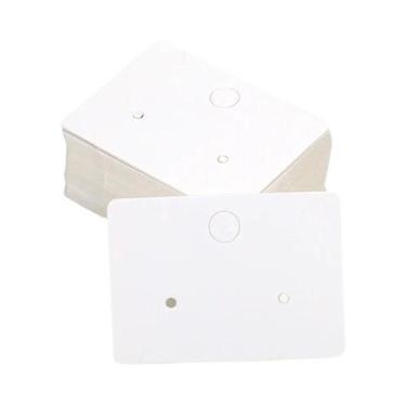 Imagem de 50 Cartões de Brinco Redondos em Papel Kraft - Tags para Jóias com Fur