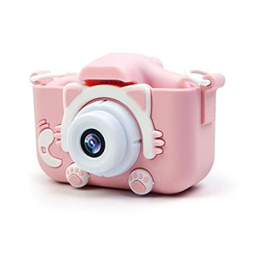 Imagem de Câmera infantil, câmera digital para crianças com 2000 W, suporte para fotos, vídeos, selfies e molduras criativas, melhor presente para crianças (Wisoquse1xnhgb93-7P)