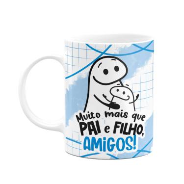 Imagem de Caneca Flork Pais - Muito mais que pai e filho, amigos
