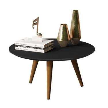 Imagem de Mesa De Centro Redonda Sala Mdf Pé Palito Decorativa - DWR Dreison, Pr