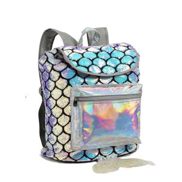 Imagem de Mochila Sereia Paete Feminina Shoulder Bag Blogueira