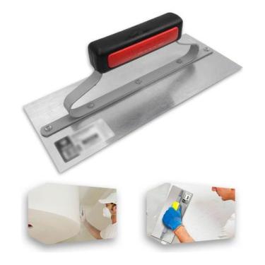 Imagem de Desempenadeira Aço Galo 305/00 Lisa Para Gesso 12x 29cm