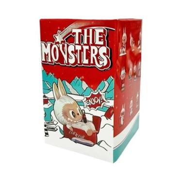 Imagem de Kawaii Labubu Girl Coca-Cola Series Blind Box Decoração De Mesa Presen