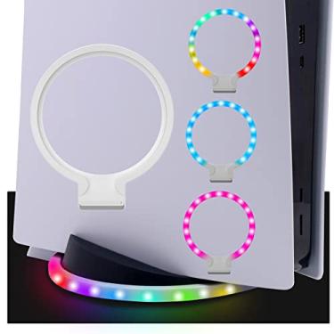 Imagem de PS5 LED Light Stand, PS5 LED Light Stand with RGB Accessories, RGB LED Light Assecories Stand for PS5 Console (Disc & Digital) - NOT for PS5 SLIM