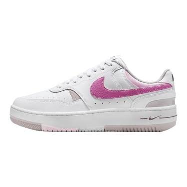 Imagem de Nike Gamma Force Tênis feminino (FZ3613-100, branco/rosa divertido, violeta platinado), Branco/Brincalhão Rosa-Platina Violeta, 40