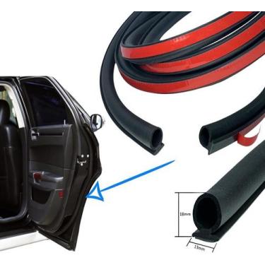 Imagem de Borracha Porta Colar Auto Adesiva Vedação Universal 16 Mts Multiuso Us